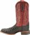 Side view of Double H Boot Mens 12 IN  Wide Square Toe Roper Caiman